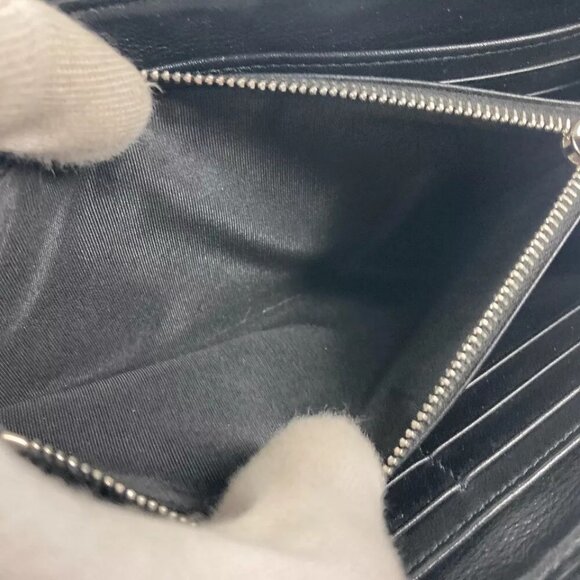 Dior KAWS collaboration Zip Around Long Wallet Long Wallet Nylon Black/pink - Picture 7 of 16